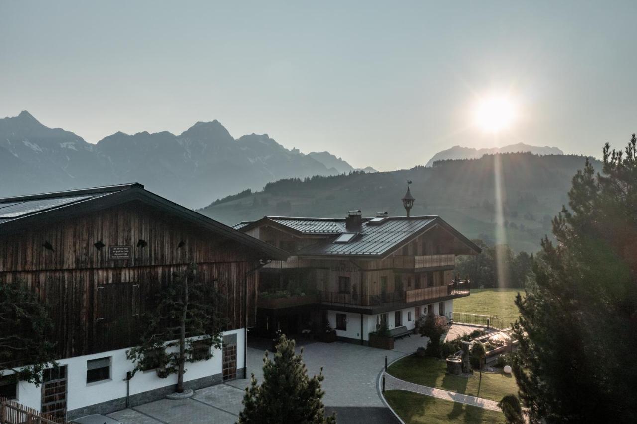 Biohof Ebengut Aparthotel Maria Alm am Steinernen Meer Kültér fotó